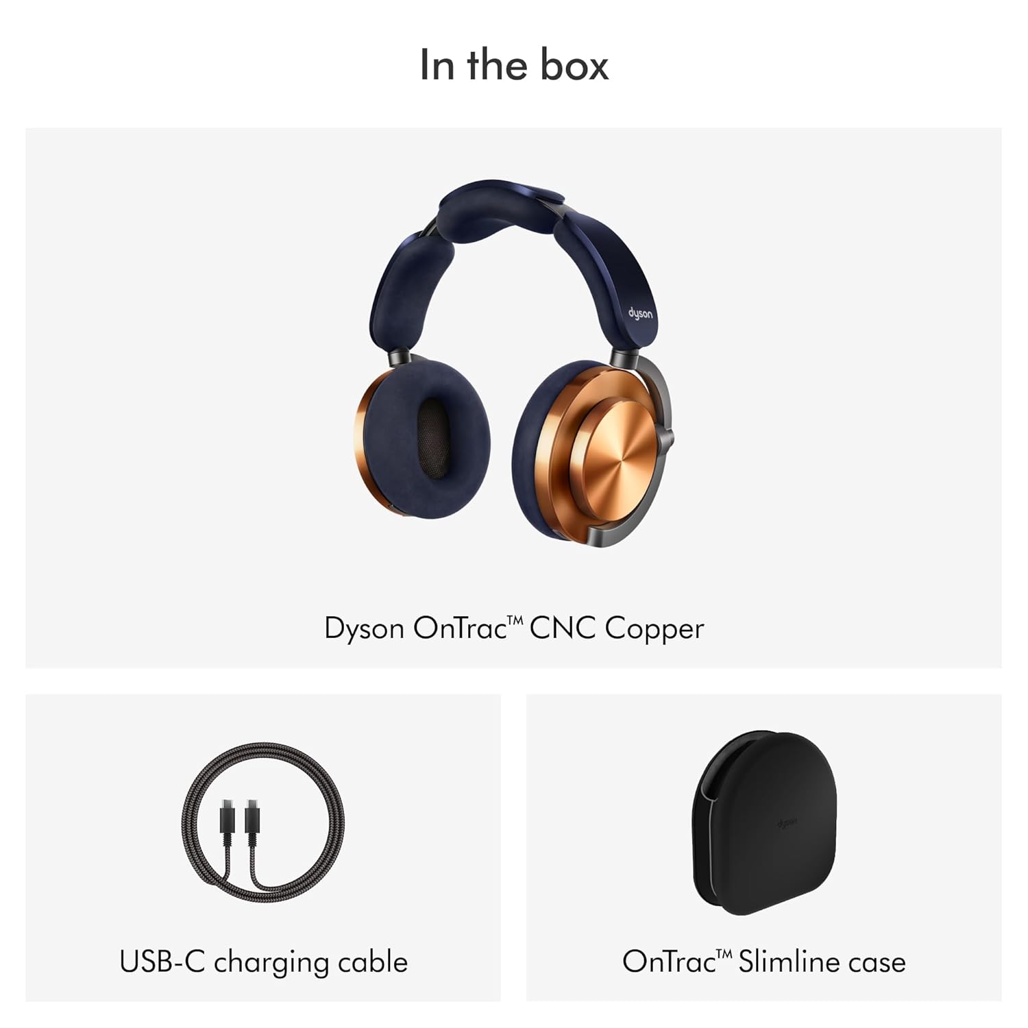 Dyson OnTrac™ Headphones Copper WP02 CNC Mahajan Electronics Online