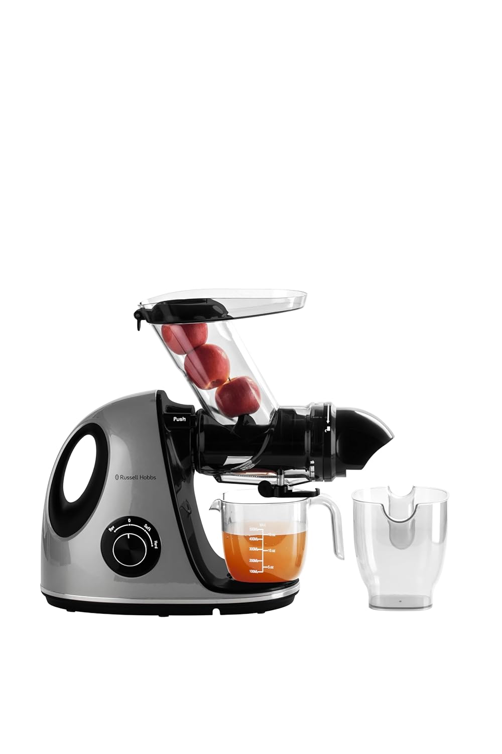 Russell Hobbs RJE150H 150W Cold Press Whole Slow Juicer | Horizontal Design Copper Motor | Wide Feed Chute Mahajan Electronics Online