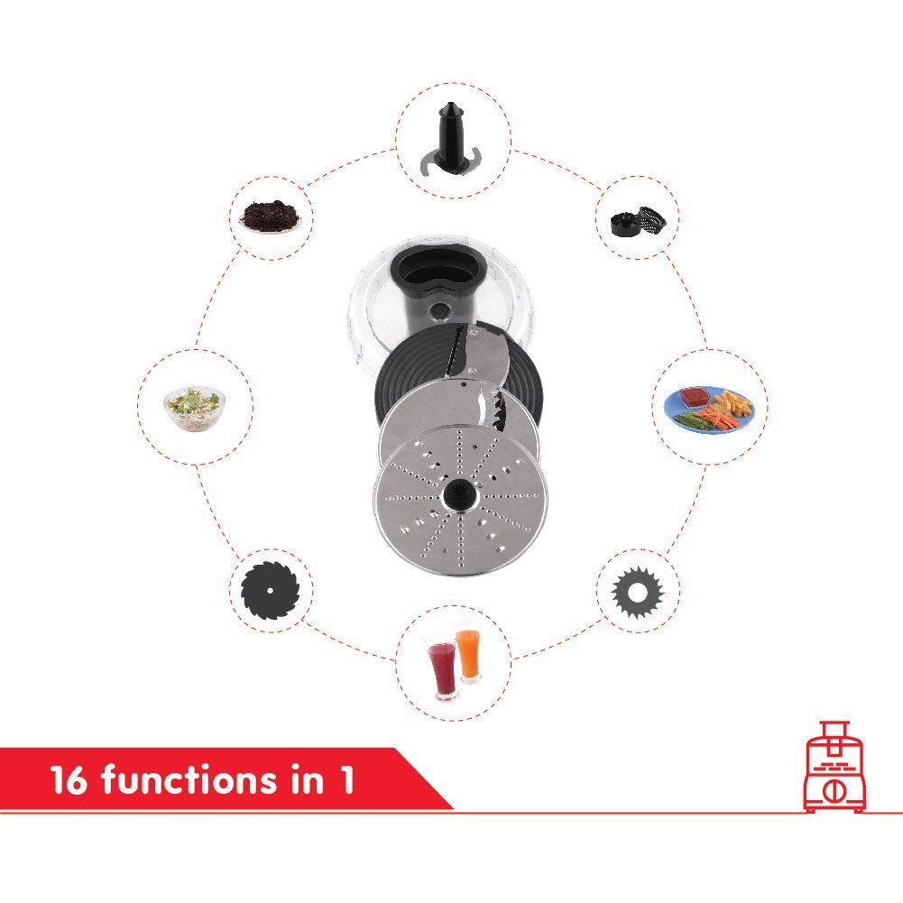 Morphy Richards Icon Superb 1000-Watt Food Processor (Copper Colour) Mahajan Electronics Online