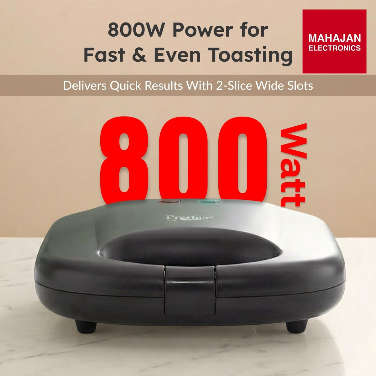 Prestige PGMFB 800 W Grill Sandwich Toaster – Mahajan Electronics Online.