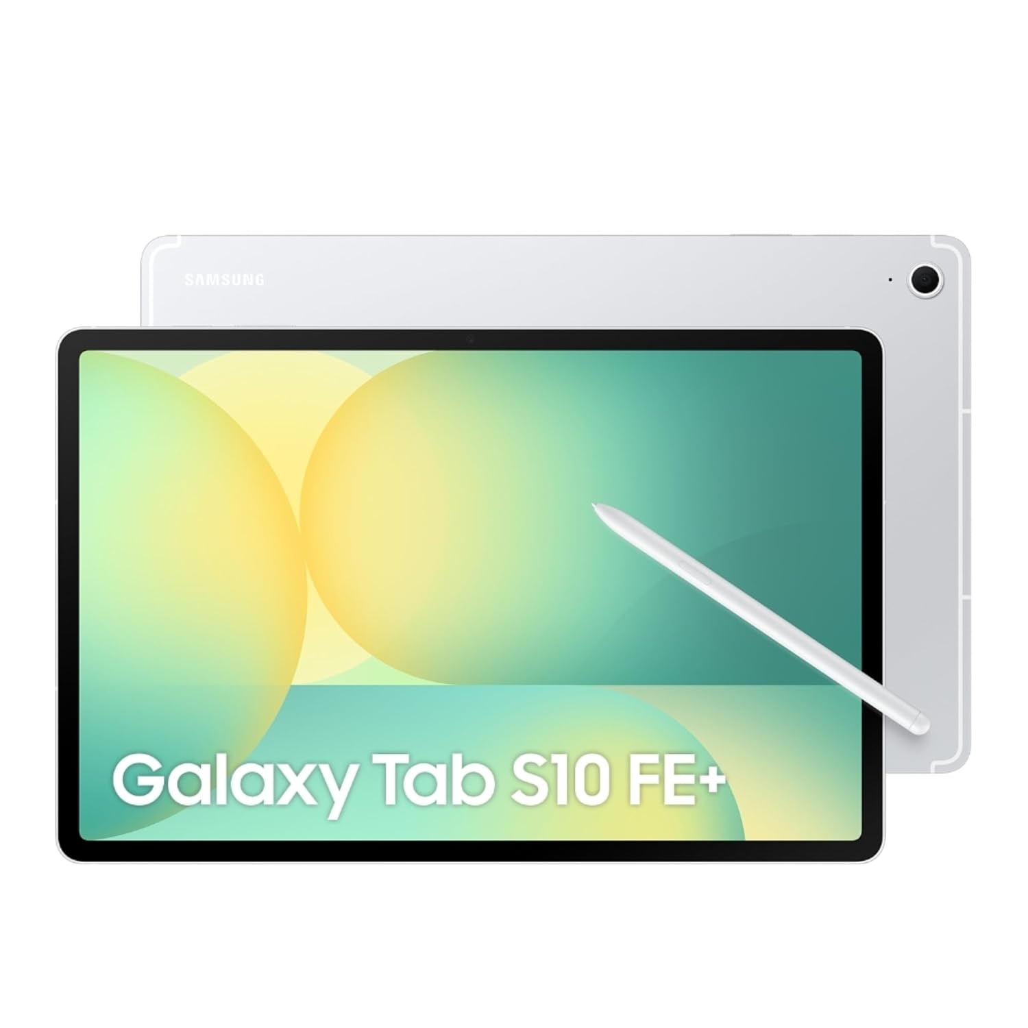Samsung Galaxy Tab S10 FE+, S Pen in-Box, 27.7 cm (13.1 inch) LCD Display, 8 GB RAM, 128 GB Storage, Wi-Fi Tablet, Silver Mahajan Electronics Online