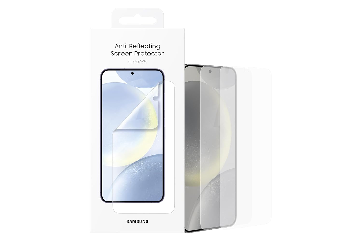 Samsung Galaxy S24 Plus 5G Anti-Reflecting Screen Protector, Transparent Mahajan Electronics Online