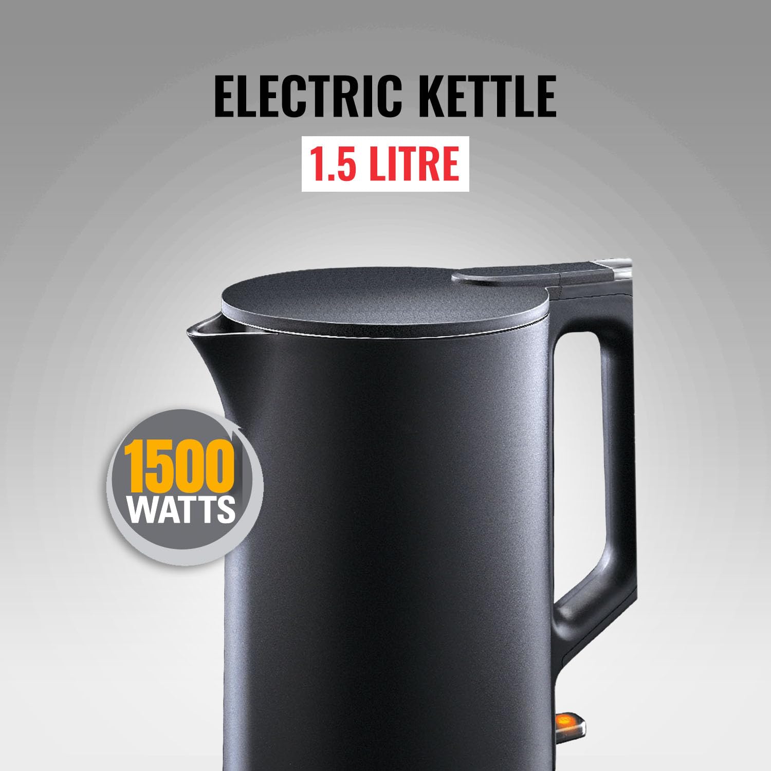 Sujata 1500 W Electric Kettle EK01 Black 1.5 Litre Mahajan Electronics Online