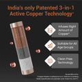 Aquaguard Select Designo UTC RO+UV Taste Adjuster Copper Water Purifier GWPDDSGNO02100 Mahajan Electronics online