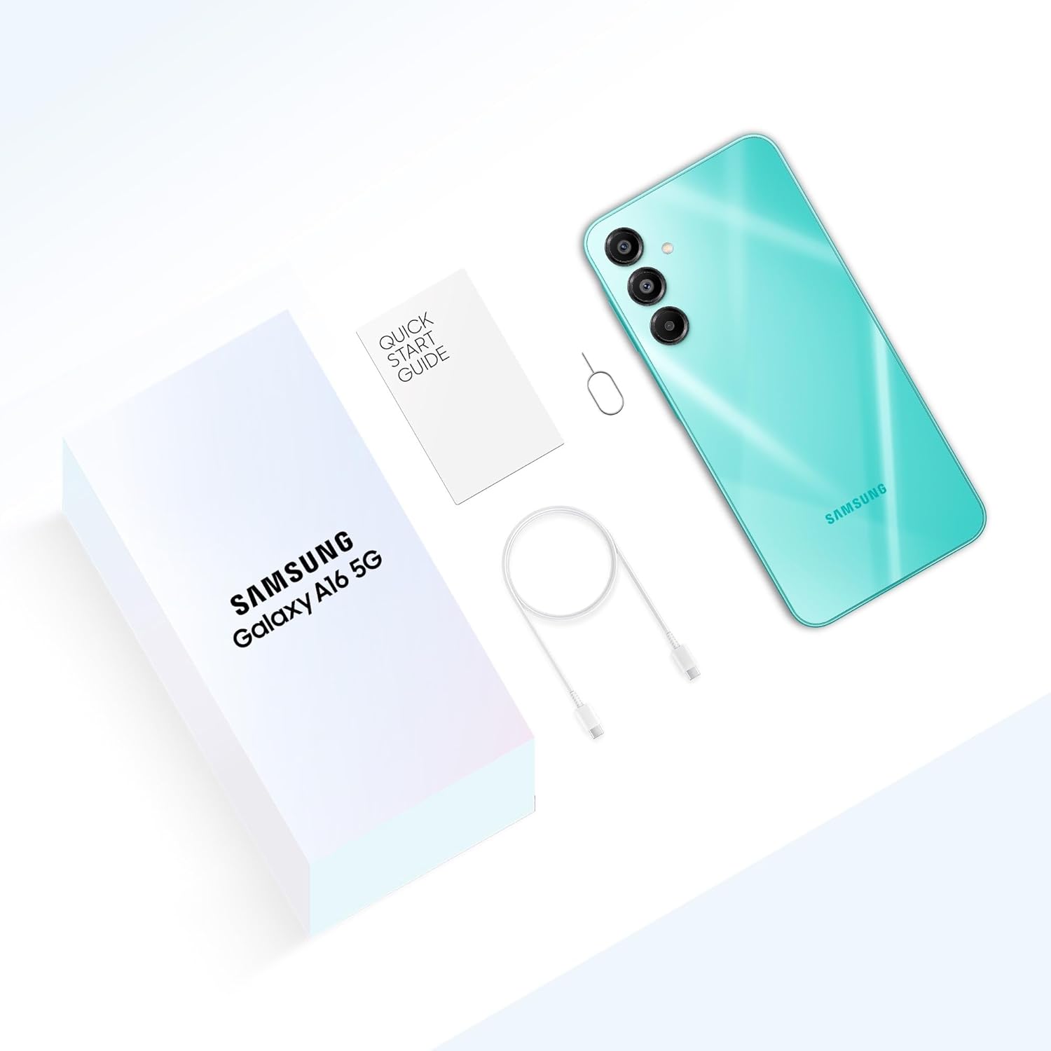 amsung Galaxy A16 5G (Light Green, 8GB RAM, 256GB Storage) | Super AMOLED | 50MP Triple Camera with Ultra Wide Lens  Mahajan Electronics Online