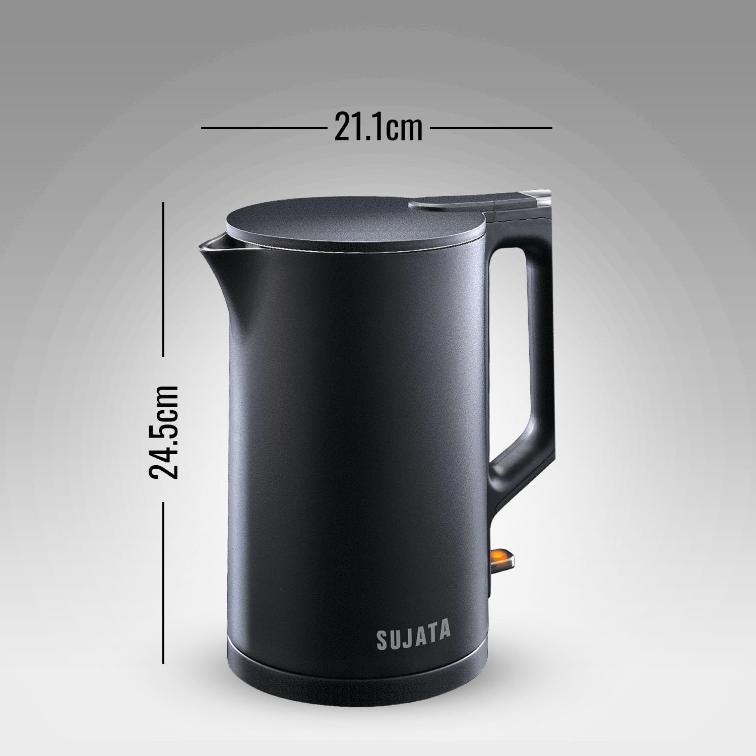 Sujata 1500 W Electric Kettle EK01 Black 1.5 Litre Mahajan Electronics Online