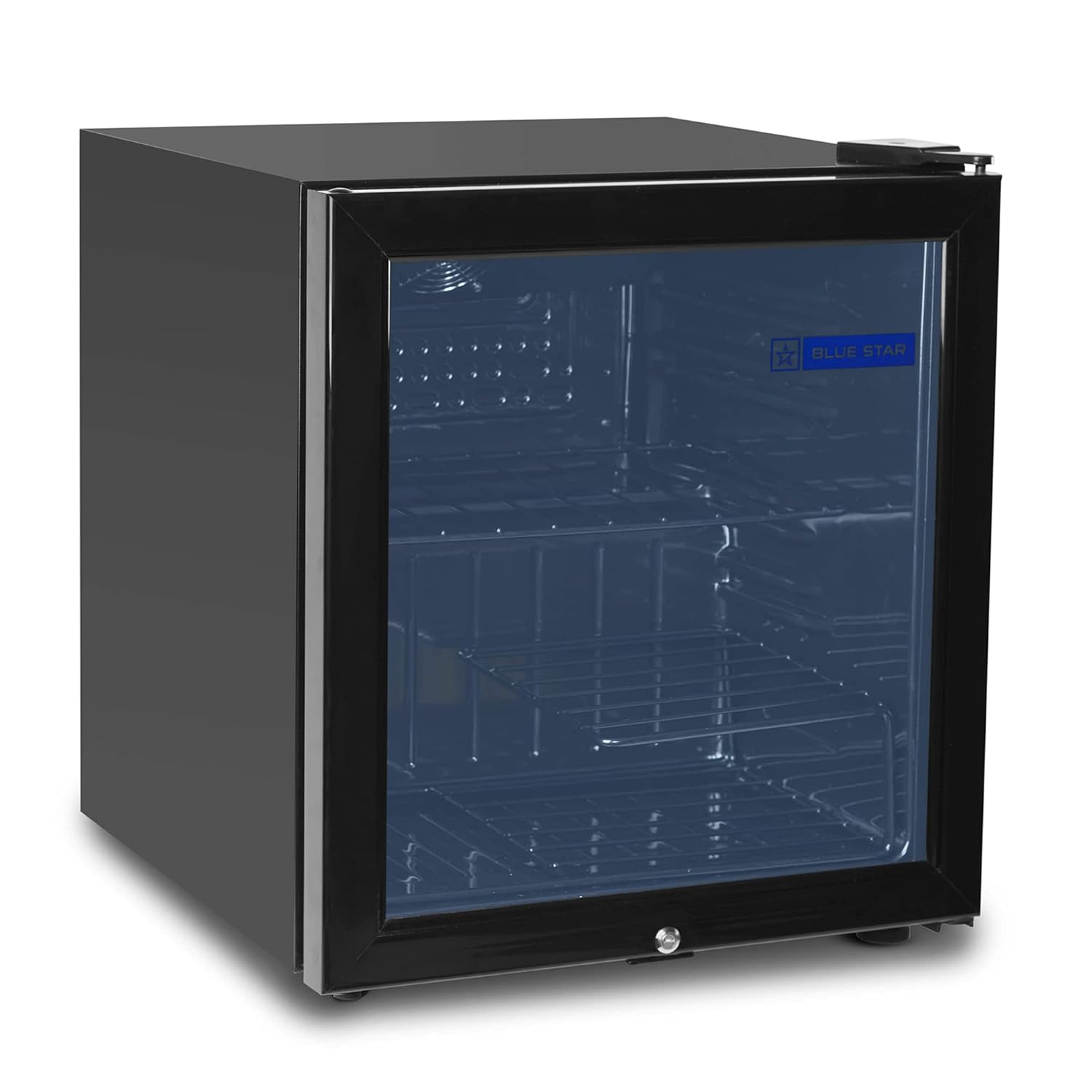 Blue Star VC65D Single Door Visi Cooler (55 Ltrs, 3 shelves, Black) Mahajan Electronics Online