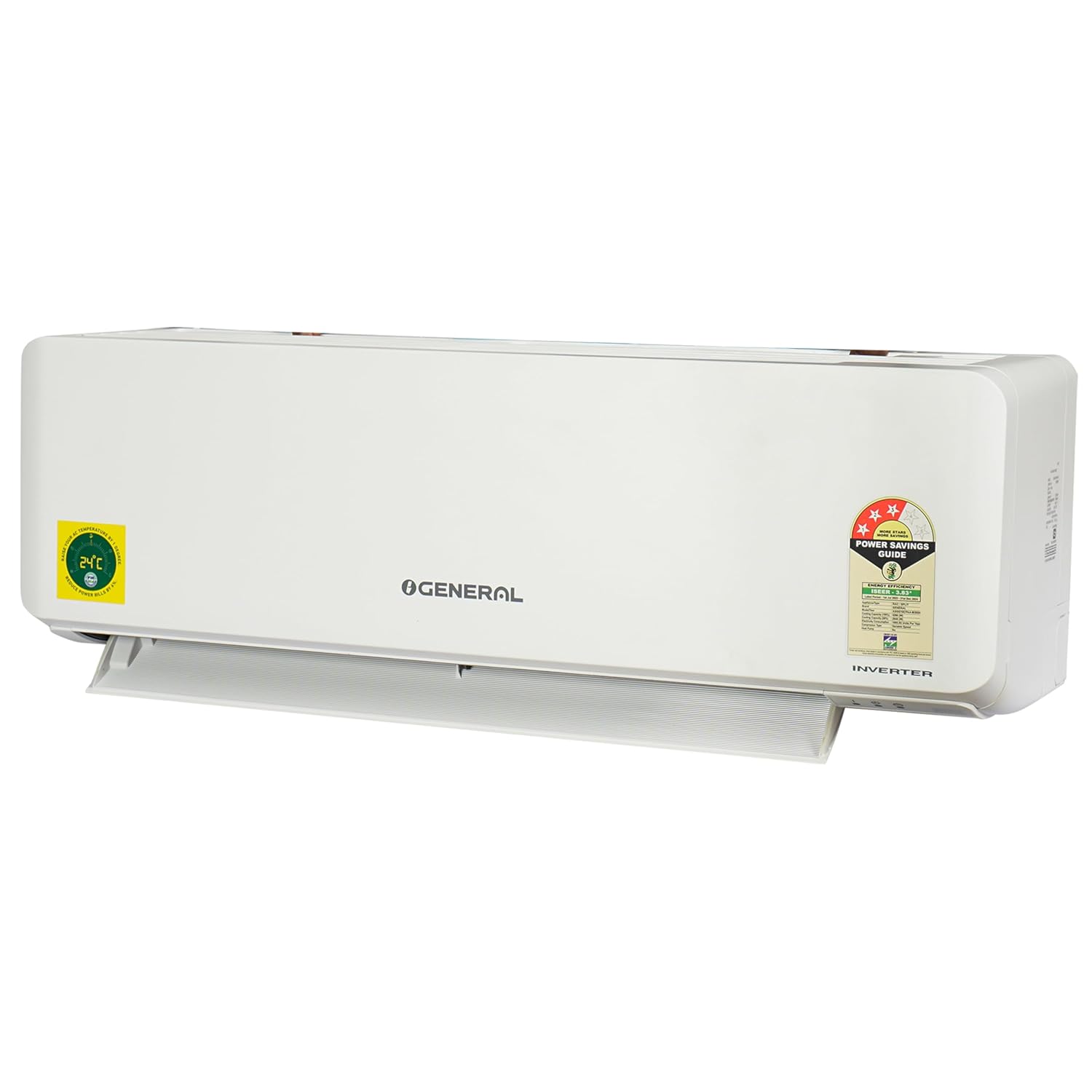 O General ASGG18CNWA-B 1.5 Ton 3 Star Inverter Split AC | Copper Condenser | R32 | Free Standard Installation | Quiet Operation 2026 Mahajan Electronics Online