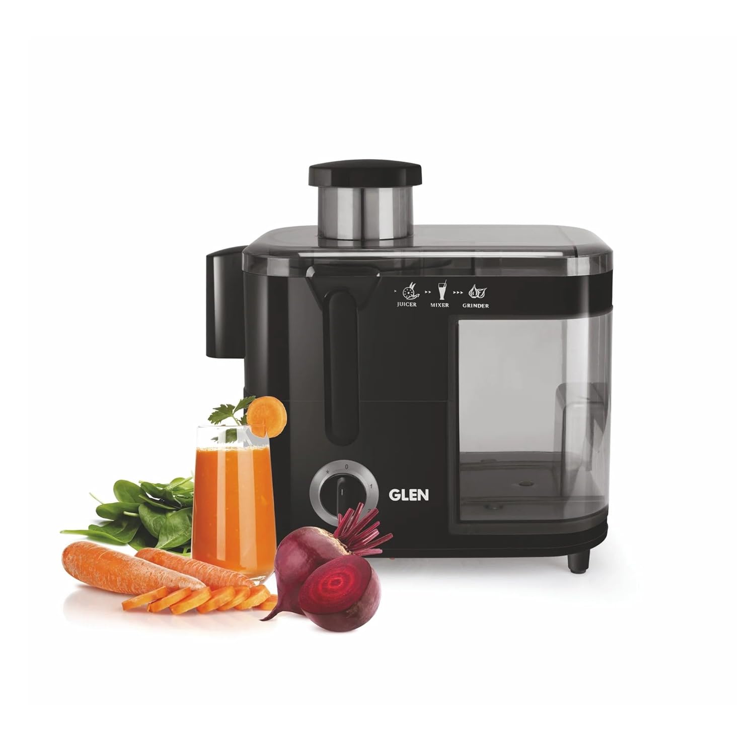 Glen SA4014JU Juicer with Stainless steel filter & 2 Speed Settings with Pulse Function Mahajan Electronics Online