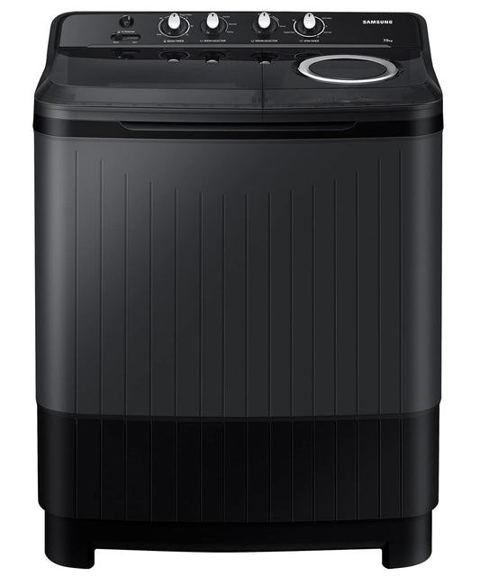 Samsung WT75B3200GD/TL 7.5 Kg 5 Star Semi Automatic Top Load Washing Machine (DARK GRAY) Mahajan Electronics Online