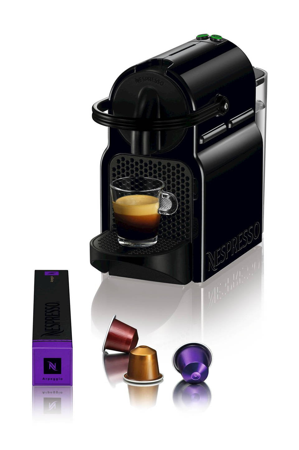 Nespresso Inissia Coffee Capsule Machine, Black Mahajan Electronics Online