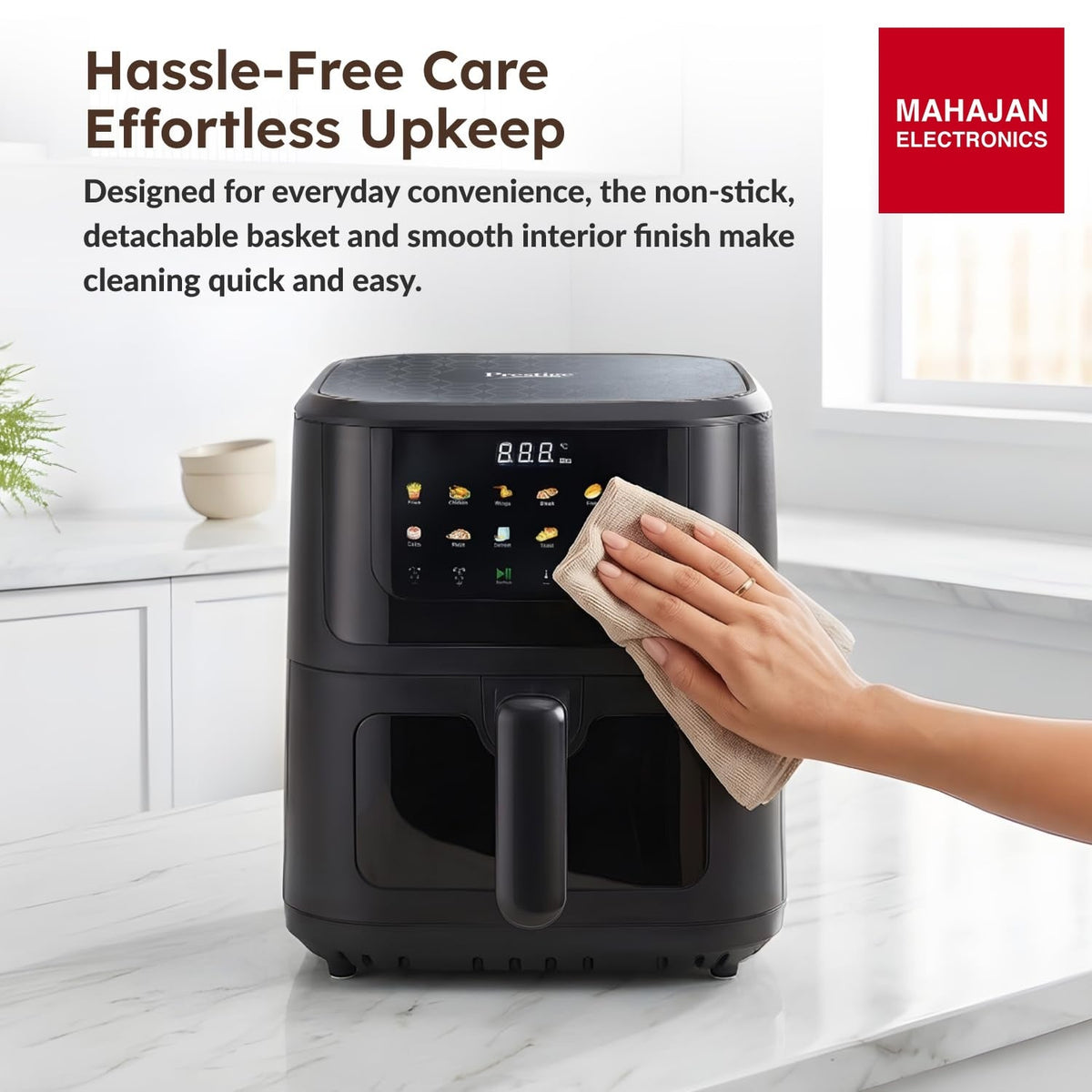 Prestige Crystachef 5.5 L Air Fryer – Mahajan Electronics Online.