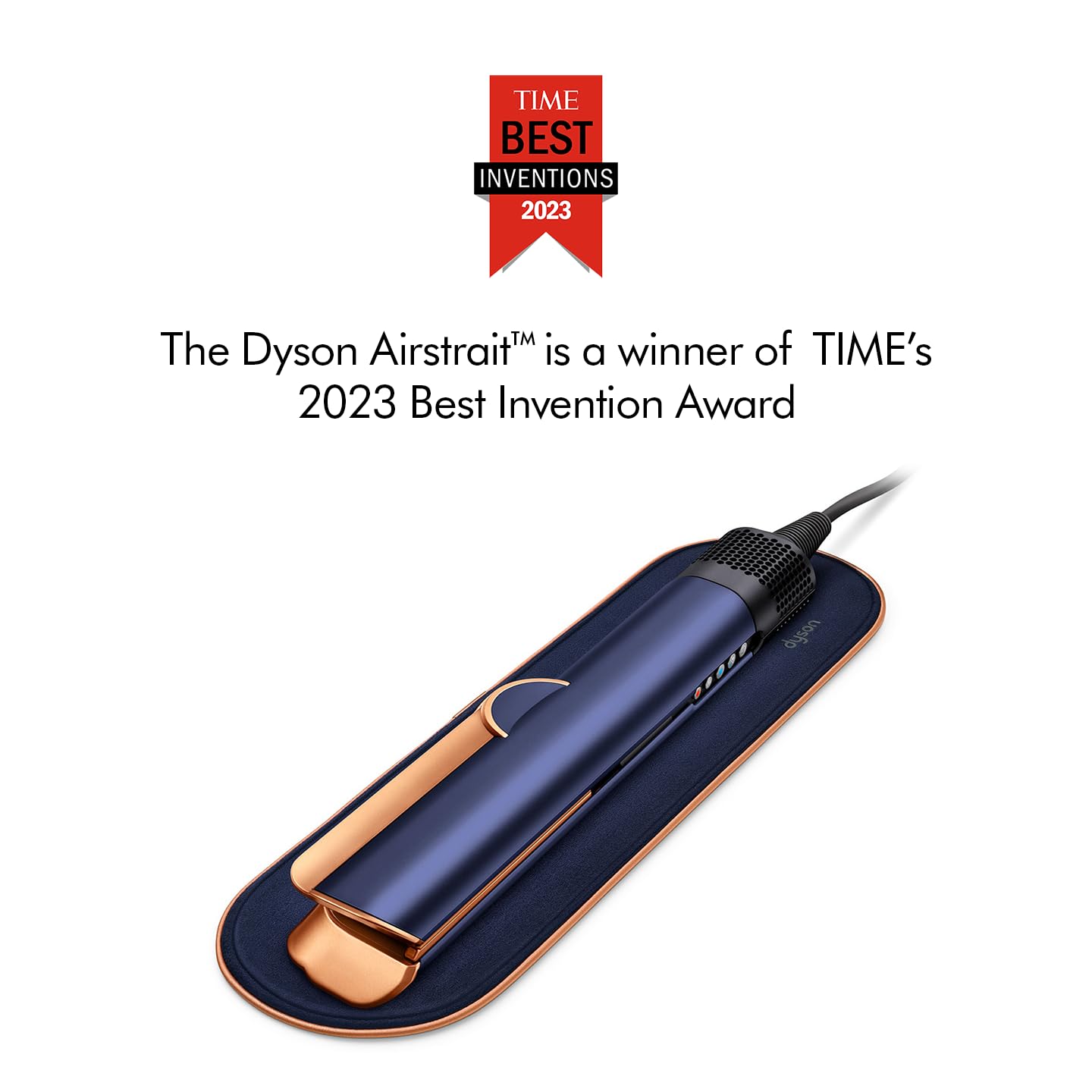 Dyson Airstrait™ Hair Straightener (Bright Nickle/Bright Copper) HT01-BNBC-IN Mahajan Electronics Online