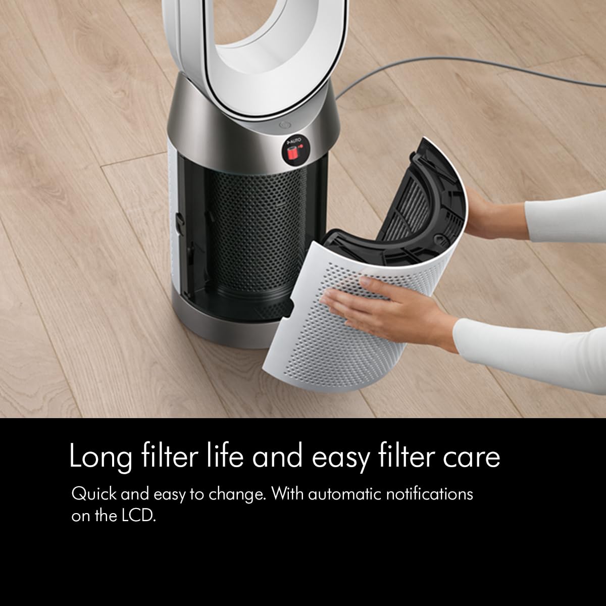 Dyson Air Purifier Hot+Cool™ Gen1 HP10 - White/Silver (Latest Launch) Mahajan Electronics Online