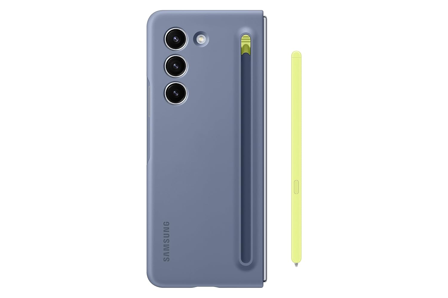 Samsung Polycarbonate Galaxy Fold5 Slim S-Pen Case for Phone, Blue Demo Mahajan Electronics Online