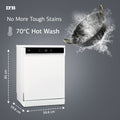 IFB 14 Place Settings â€ŽHot water wash Free Standing Dishwasher (Neptune FX2, White, In Built Heater  Mahajan Electronics Online