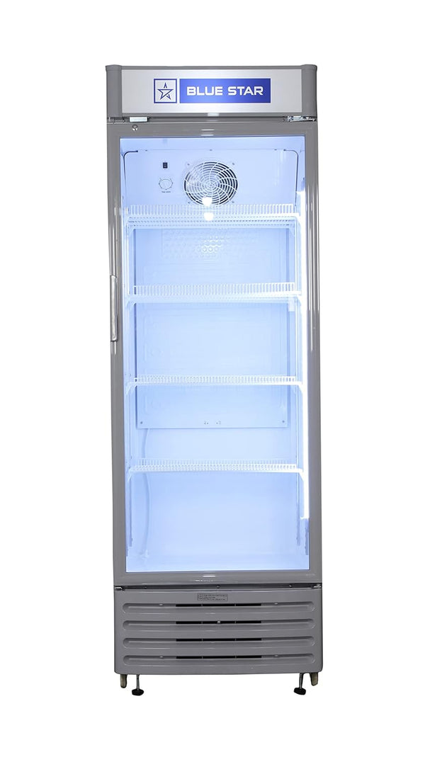 Blue Star VC400A 385 Litre Visi Cooler – Commercial Display Fridge with  R600A, Adjustable Shelves