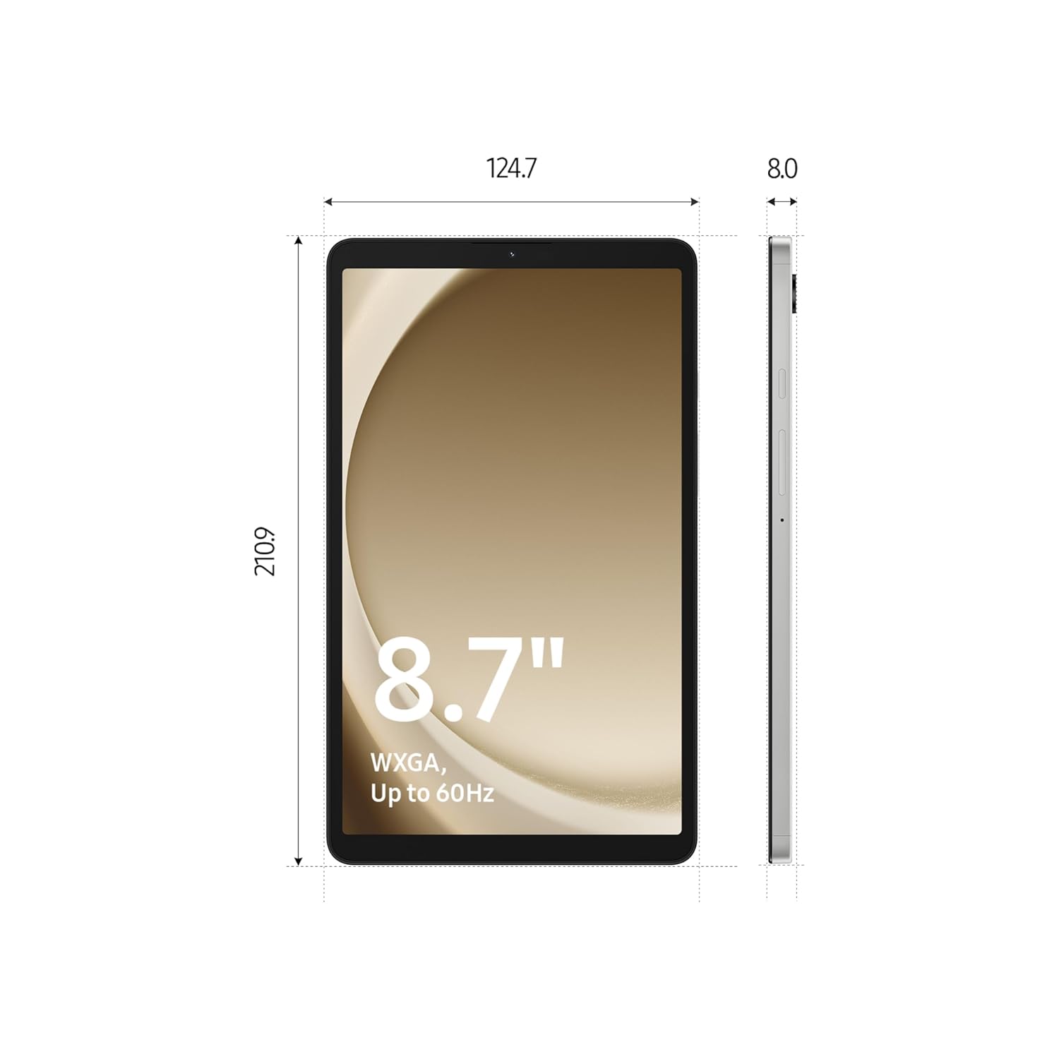 Samsung Galaxy Tab A9 22.10 cm (8.7 inch) Display, RAM 4 GB, ROM 64 GB Expandable Mahajan Electronics Online