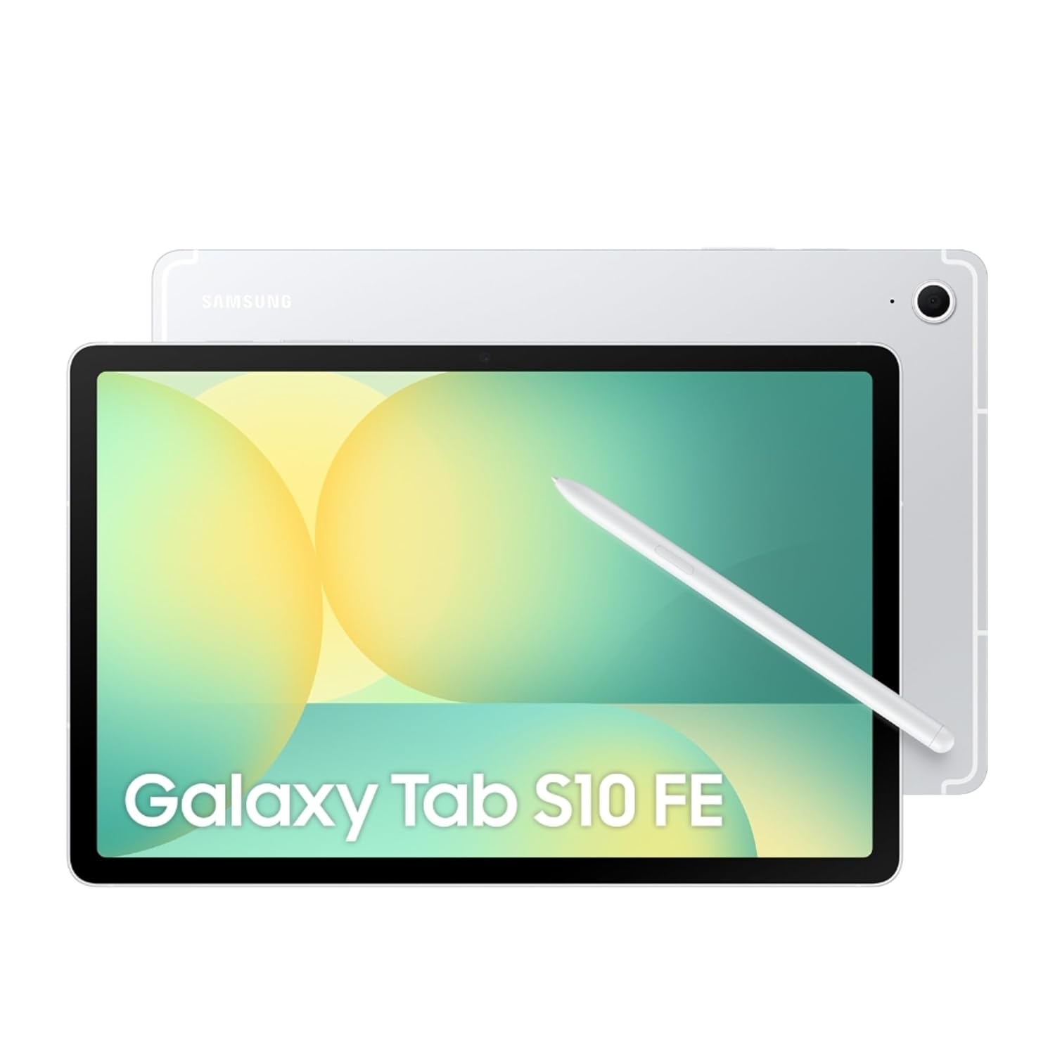 Samsung Galaxy Tab S10 FE, S Pen in-Box, 27.7 cm (10.9 inch) LCD Display, 12 GB RAM, 256 GB Storage, Wi-Fi + 5G Tablet, Silver Mahajan Electronics Online