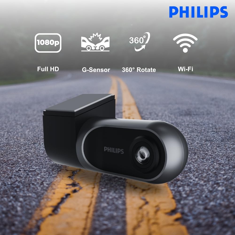 Philips GoSure GS3001 Dash Camera for Car