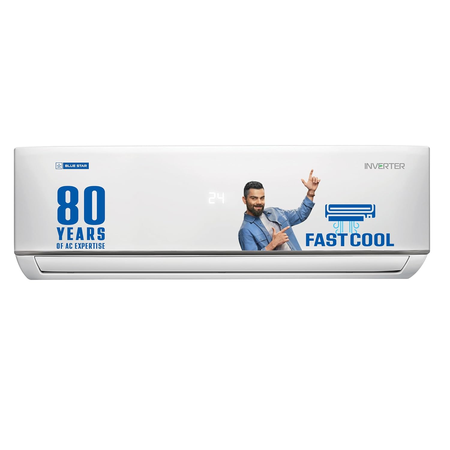 Blue Star IA318DNUHC 5 in 1 Convertible 1.5 Ton 3 Star Inverter Split Air Conditioner Mahajan Electronics Online