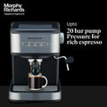 Morphy Richards Impresso Coffee Making Machine|Upto 20 Bar Pressure Rich Espresso Coffee Maker Mahajan Electronics Online