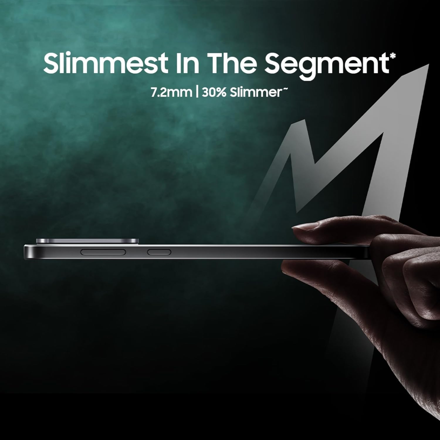 Samsung Galaxy M56 5G (Light Green, 8 GB RAM, 128 GB Storage) | Slimmest Phone in the Segment | Gorilla Glass Victus+  Mahajan Electronics Online