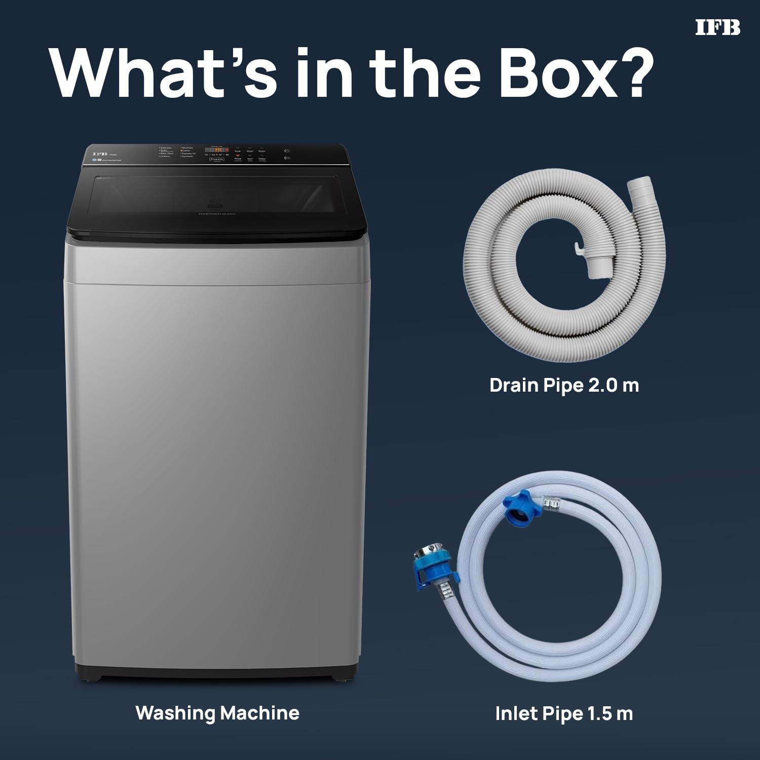 IFB&nbsp;TL701MG1ID 7 Kg 5 Star AI Powered DeepClean Technology Fully Automatic Top Load Washing Machine with Eco-Inverter (Activmix, AquaEnergie, Inbuilt Wheels, 4 Year Machine Warranty, Med Grey) MAHAJAN ELECTRONICS ONLINE