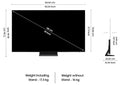 Samsung QA55S90DAULXL 138 cm (55 inches) 4K Ultra HD Smart OLED TV (Graphite Black) Mahajan Electronics Online