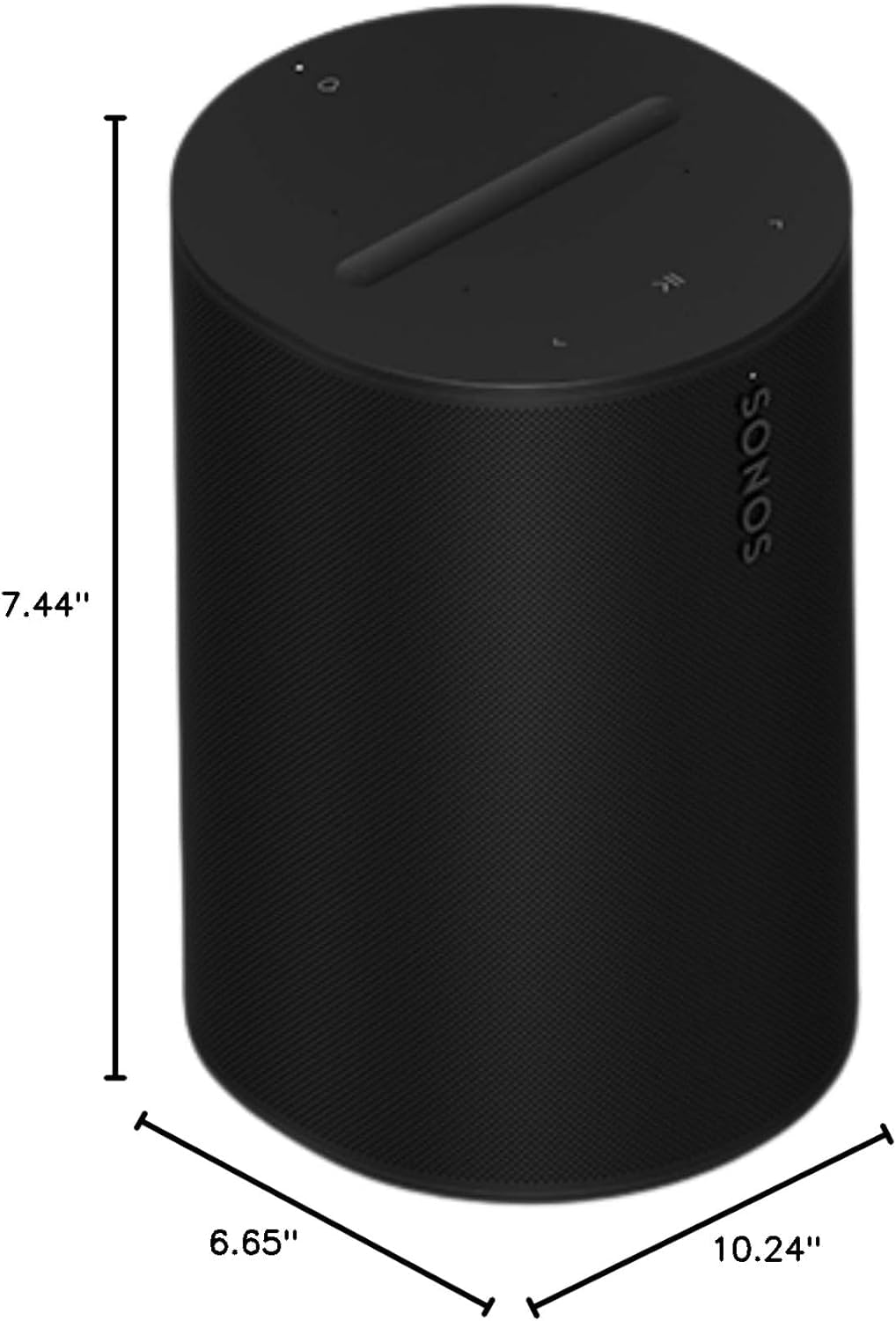 Sonos Era 100 | Smart Speaker with WiFi, Bluetooth, Amazon Alexa - Black Mahajan Electronics online