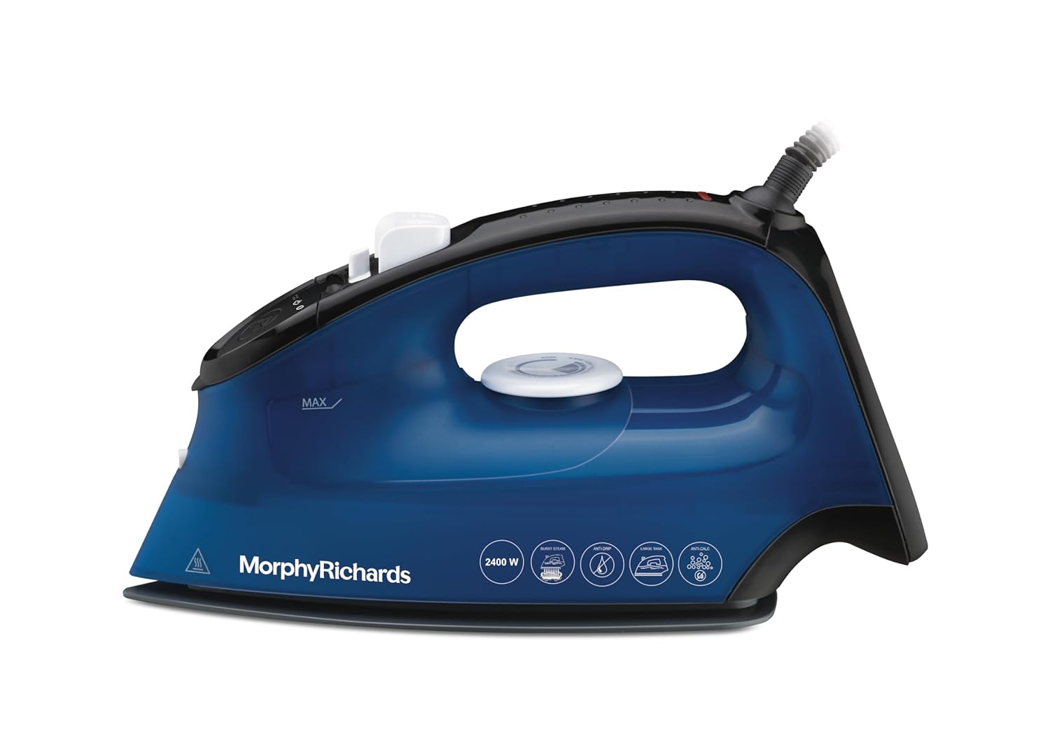 Morphy Richards Turbo Blaze 2400 Watts Steam Iron | 340 ml tank capacity with Anti Drip | Ceramic Coated Soleplate Mahajan Electronics Online