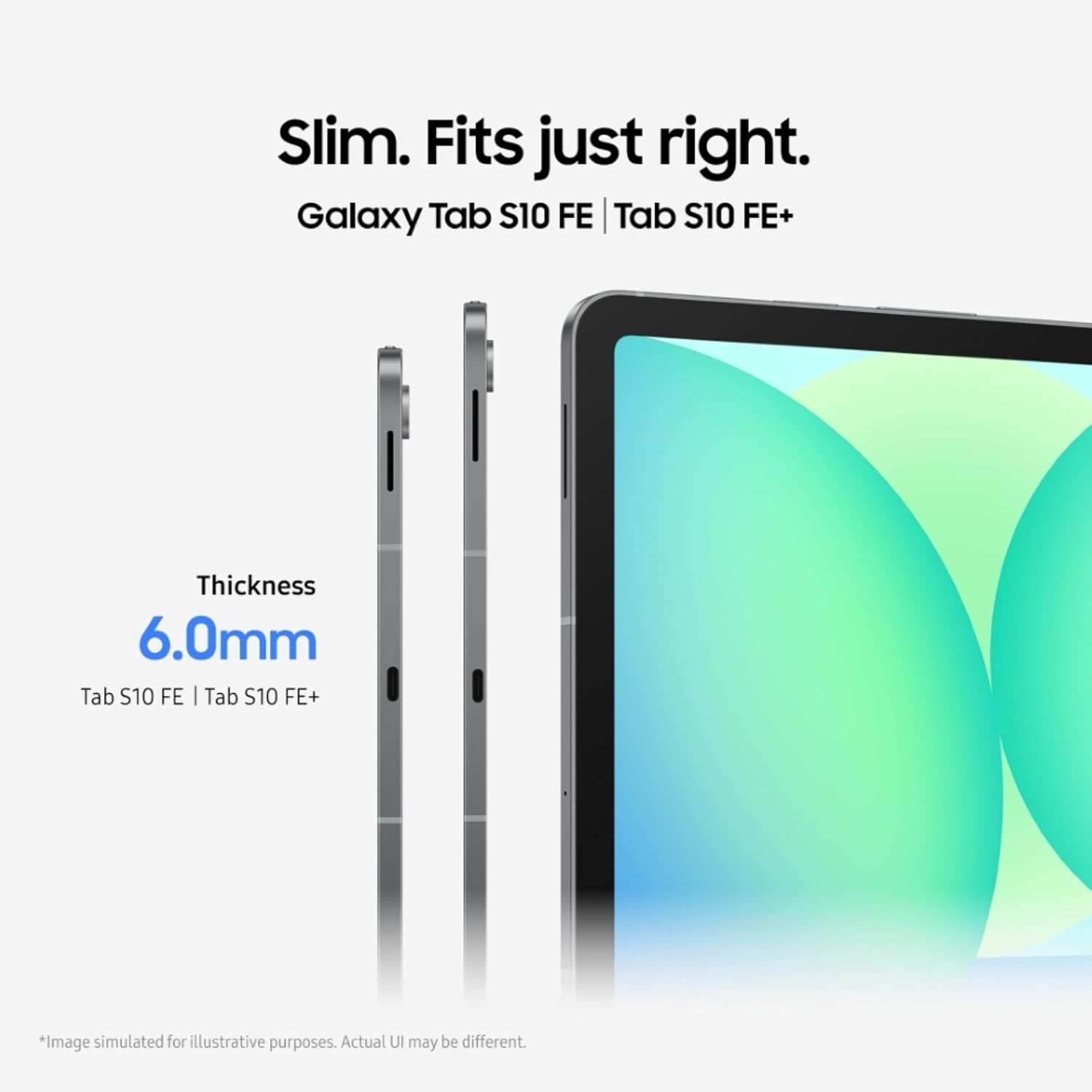 Samsung Galaxy Tab S10 FE, S Pen in-Box, 27.7 cm (10.9 inch) LCD Display, 12 GB RAM, 256 GB Storage, Wi-Fi + 5G Tablet, Silver Mahajan Electronics Online