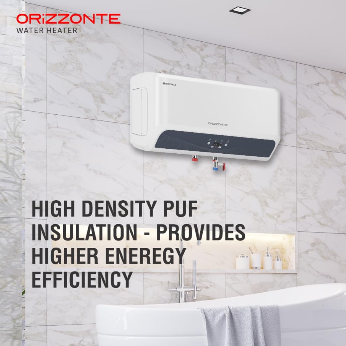 Havells Orizzonte 25 Litre Storage Water Heater | Glass Coated Tank Mahajan Electronics Online