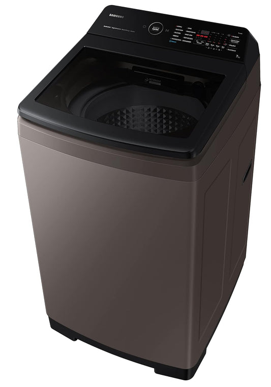 Samsung WA70BG4582BR 7.0 kg Ecobubble™ Top Load Washing Machine with in-built Heater Mahajan Electronics Online