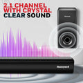 Honeywell Newly Launched Trueno U2000 120W Soundbar with Subwoofer, 2.1 Channel Home Theatre Mahajan Electronics Online