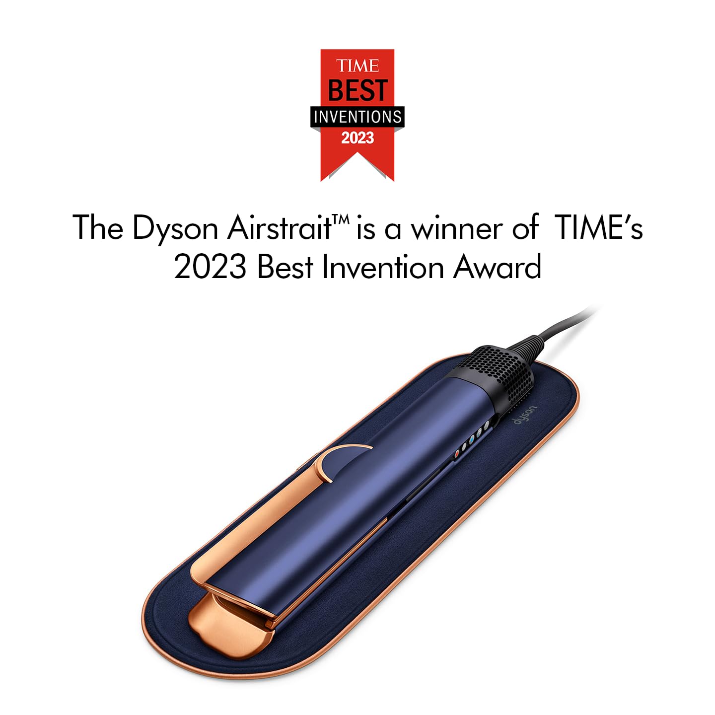 Dyson Airstrait™ HT01-PBRC-IN Hair Straightener with Wet to Dry Stylin