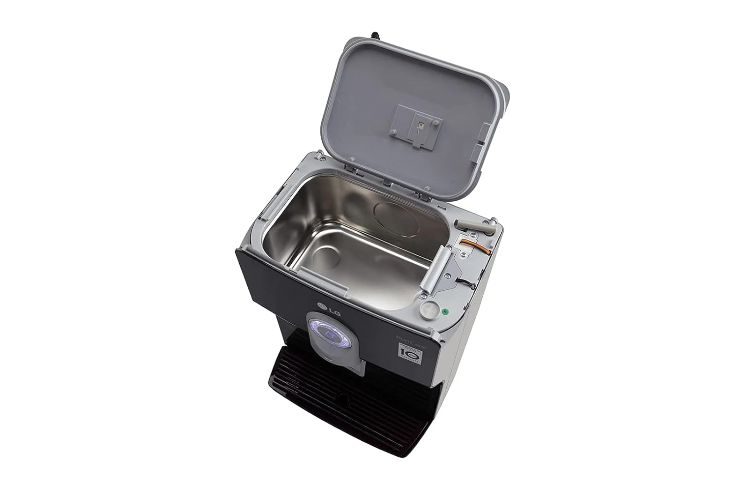 LG WW184EPB 8L Stainless Steel Tank - RO + UV + UF + Mineral Booster, High Recovery, Pre-Sediment Filter Free, Smart Display (Black, Bottle Tray, Wall Mount & Counter Top) Mahajan Electronics online