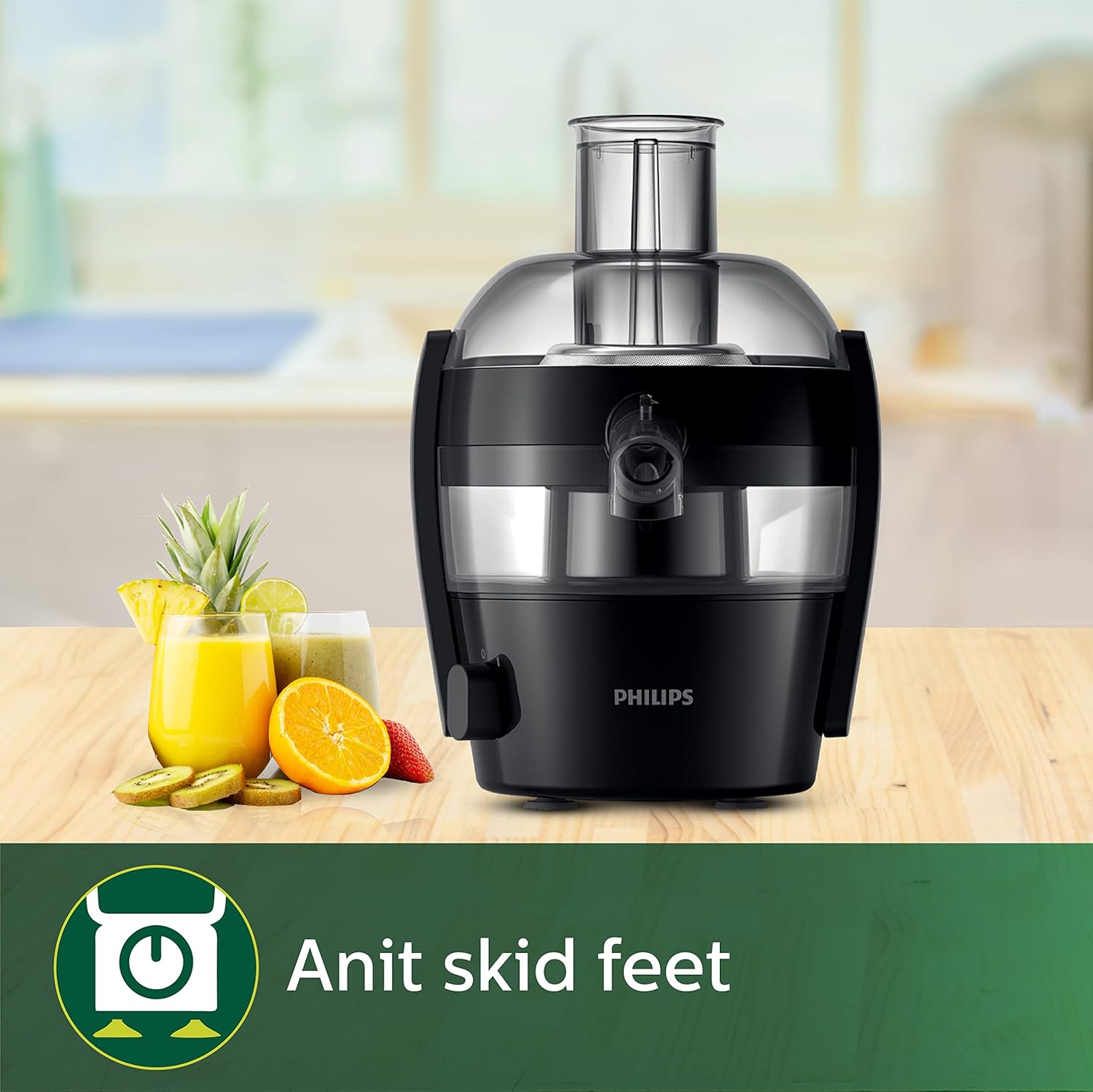 Philips HR1832/00 Viva Collection  1.5-Litre Juicer, Ink Black Mahajan Electronics Online