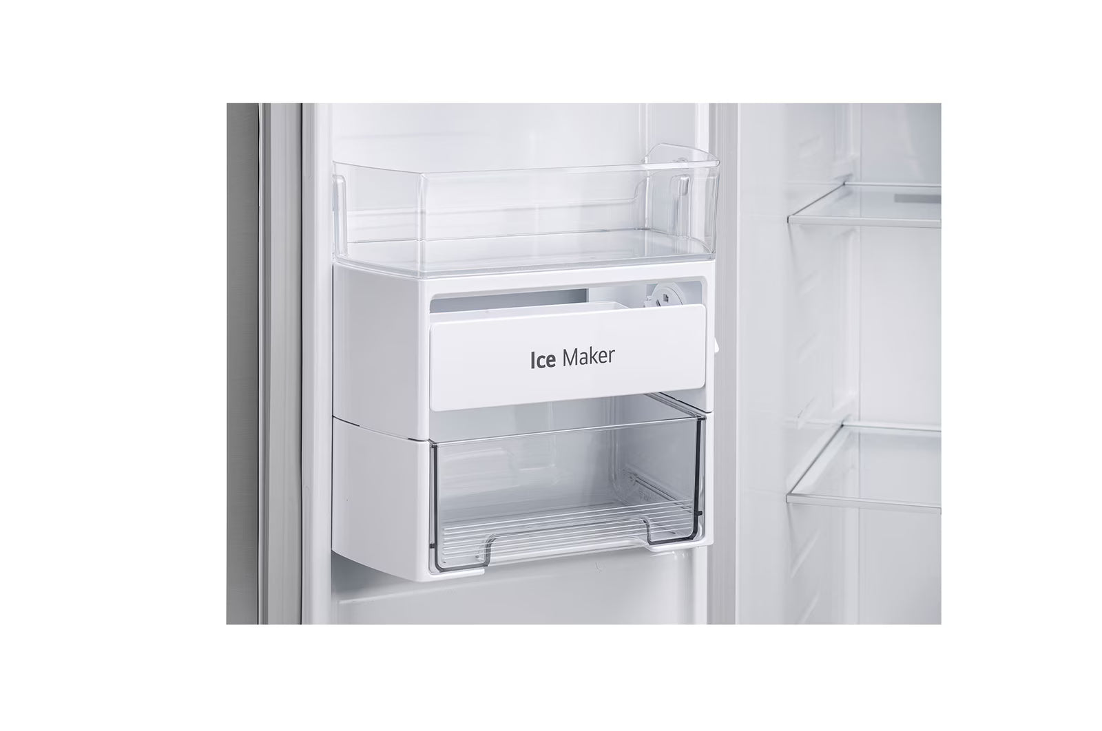 LG GL-B257HPZ3 650L Side-by-Side Refrigerator, Convertible, Door Cooling+™, Shiny Steel Finish, 3 Star Mahajan Electronics Online