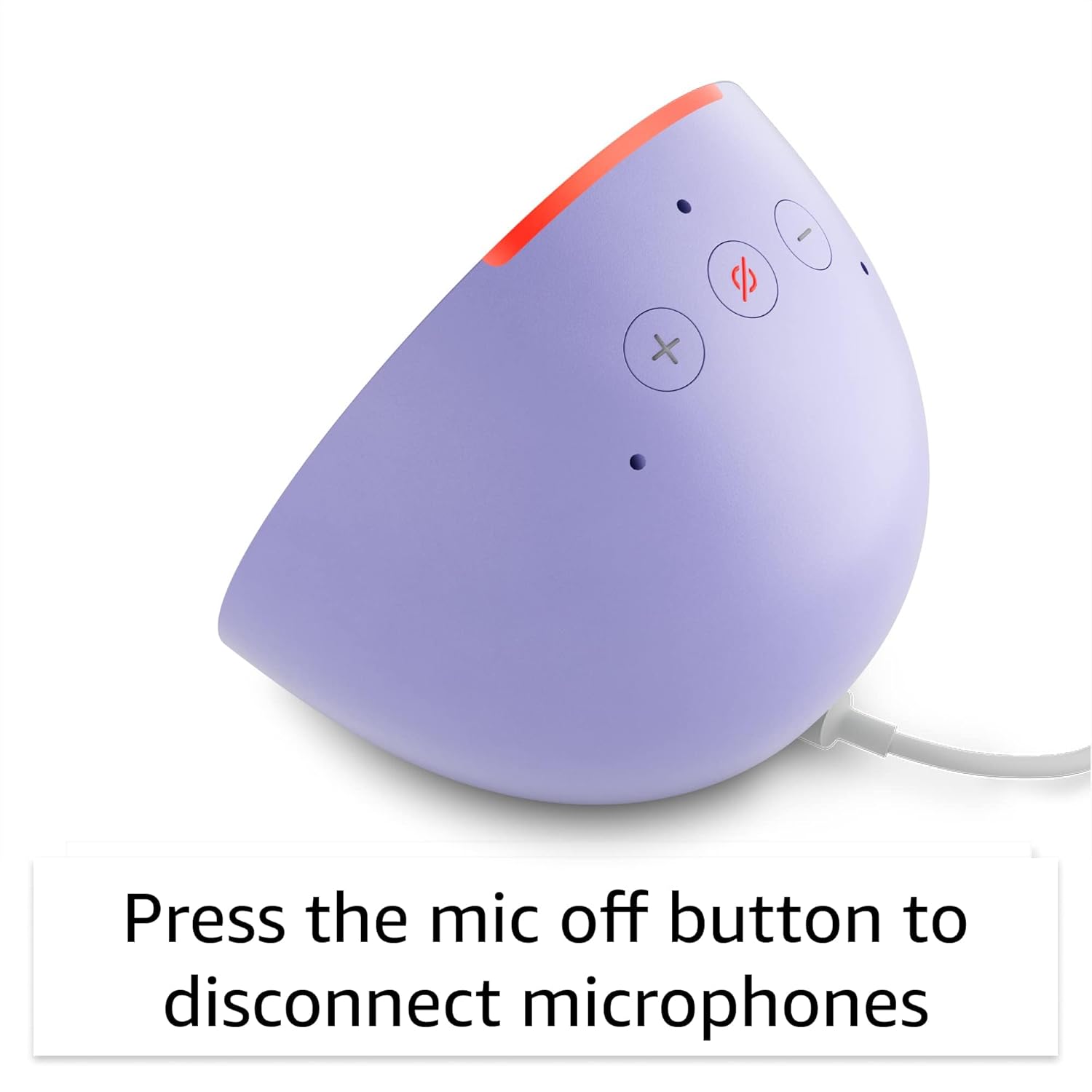 Amazon Echo Pop| Smart speaker with Alexa and Bluetooth| Full sound, balanced bass, crisp vocals| Purple Amazon