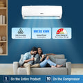 Voltas 1.5 Ton 3 Star Fixed Split AC Copper, 183 Vectra Elegant , White - Mahajan Electronics Online