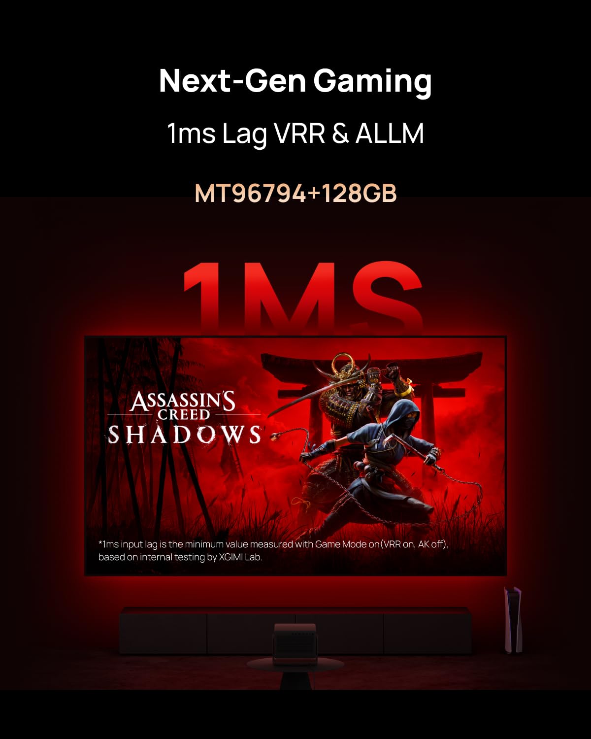 XGIMI 2025 New Launch Horizon 20 Max 4K RBG Triple Laser Home Projector, 5700 ISO Lumens,GTV & Licensed Netflix, IMAX Enhanced, 300" Display, 2x12W Harman kardan,1ms Input Lag, up to 240Hz, VRR Mahajan Electronics Online