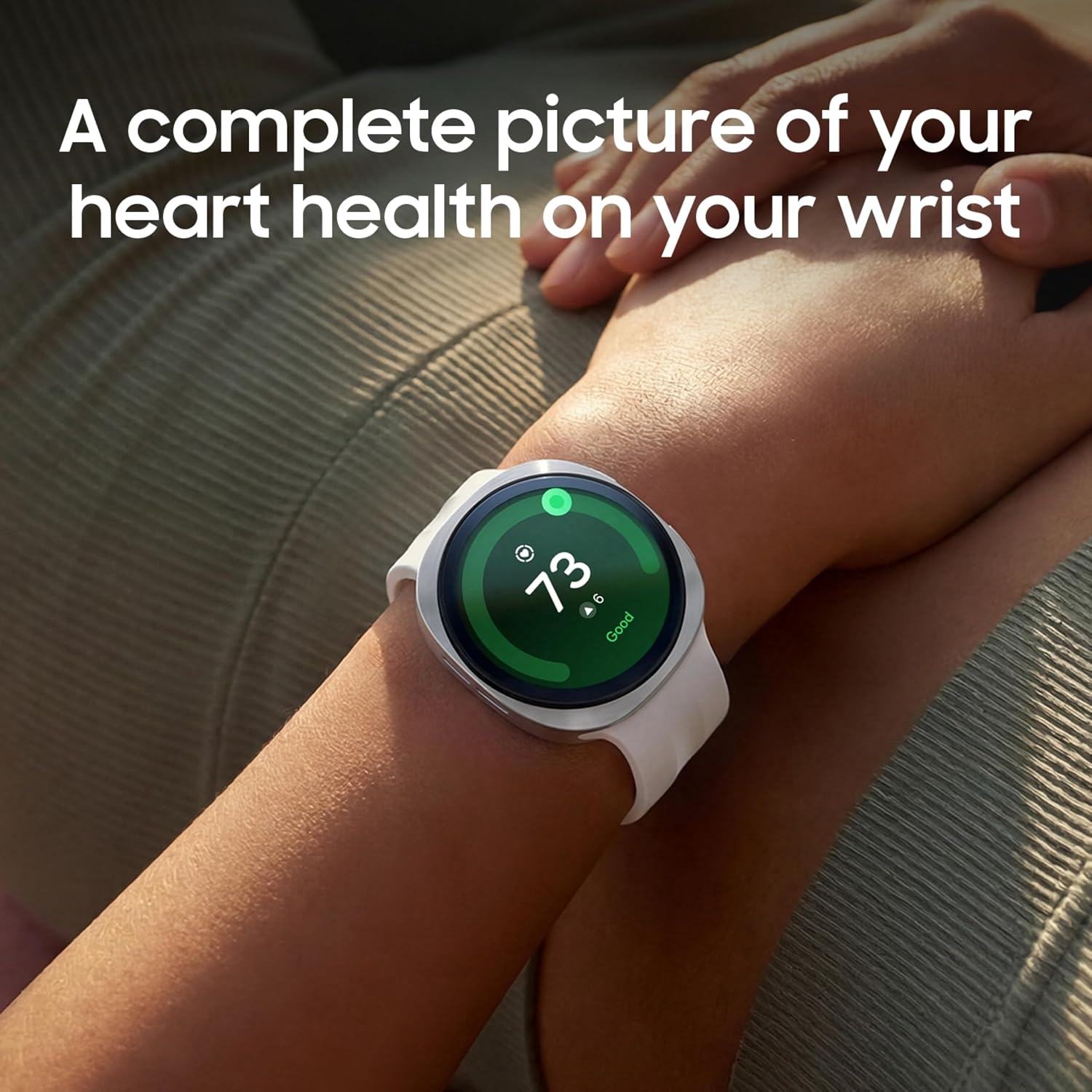 Samsung Galaxy Watch9 (44mm Bluetooth, Silver) Samsung