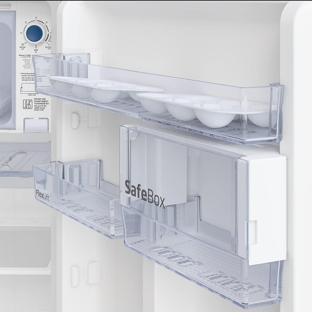 Voltas Beko - RDC245B / 3W0DWE0M000UGD 210L 3 Star Single Door Refrigerator (Dahlia Wine) | Direct Cool , FreshBox™ & FlexLift™ Mahajan Electronics Online
