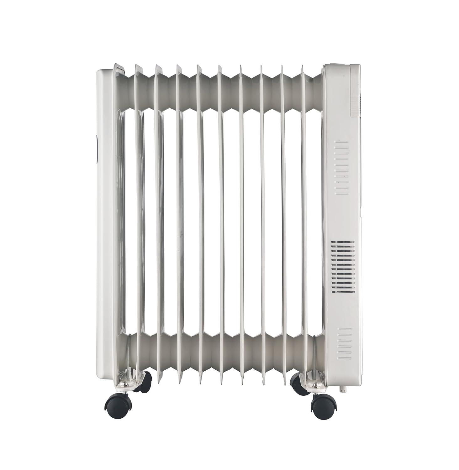 Russell Hobbs ROR11DF 2900W 11-Fin Oil Filled Radiator Room Heater | Smart Digital Heating, 24H Timer, 3 Intelligent Modes, Safety Protection | LED Touch, Foldable Wheels | 2 Yr Warranty Mahajan Electronics Online