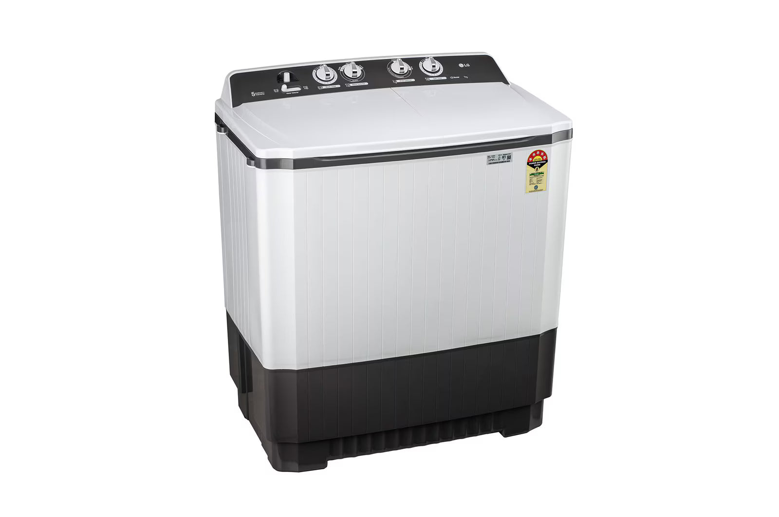 LG P7010NGAZ 7 Kg 5 Star  Semi-Automatic Top Loading Washing Machine ( Dark Gray, Rat Away Feature) Mahajan Electronics Online