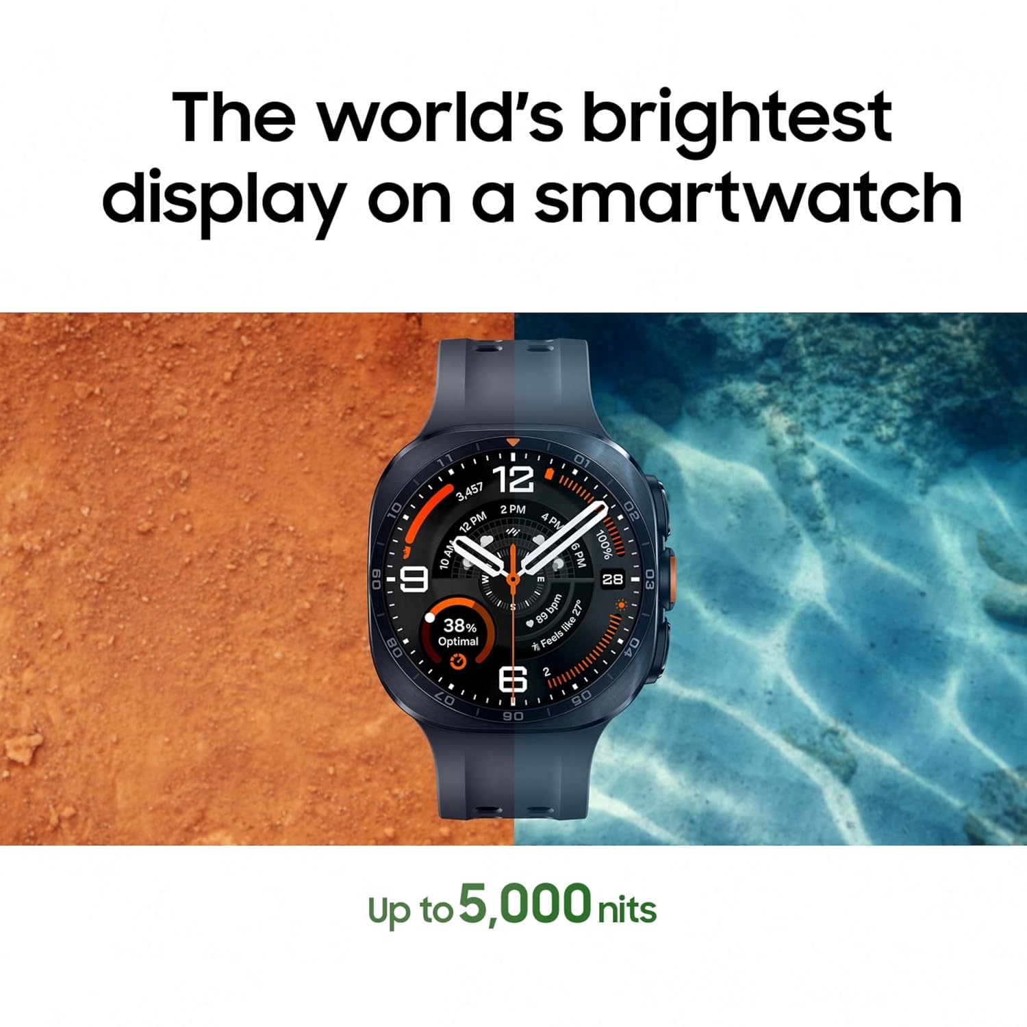 Samsung Galaxy Watch Ultra2 (47mm LTE, Titanium Silver) Samsung