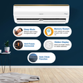 Voltas 5 Star Smart Inverter Split AC By Mahajan Electronics Online