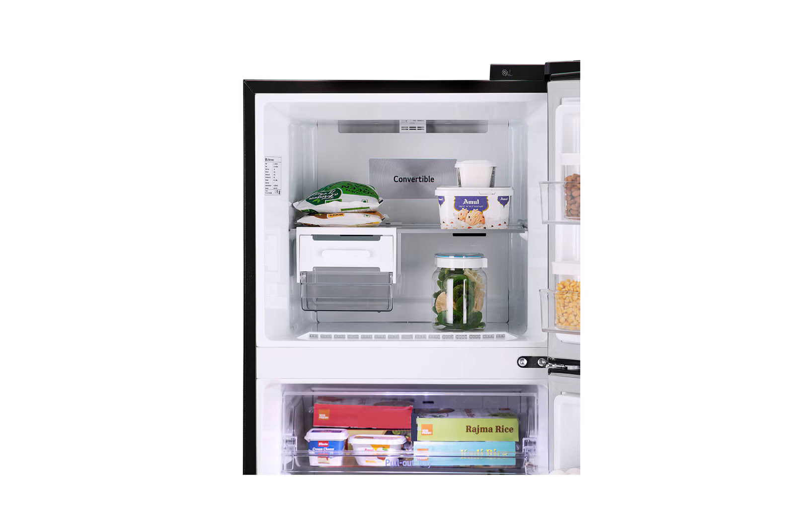 LG GL-T342TESX 322L Double Door Refrigerator, LG ThinQ, Wifi Convertible +Door Cooling , Ebony Sheen, 3 Star Mahajan Electronics Online
