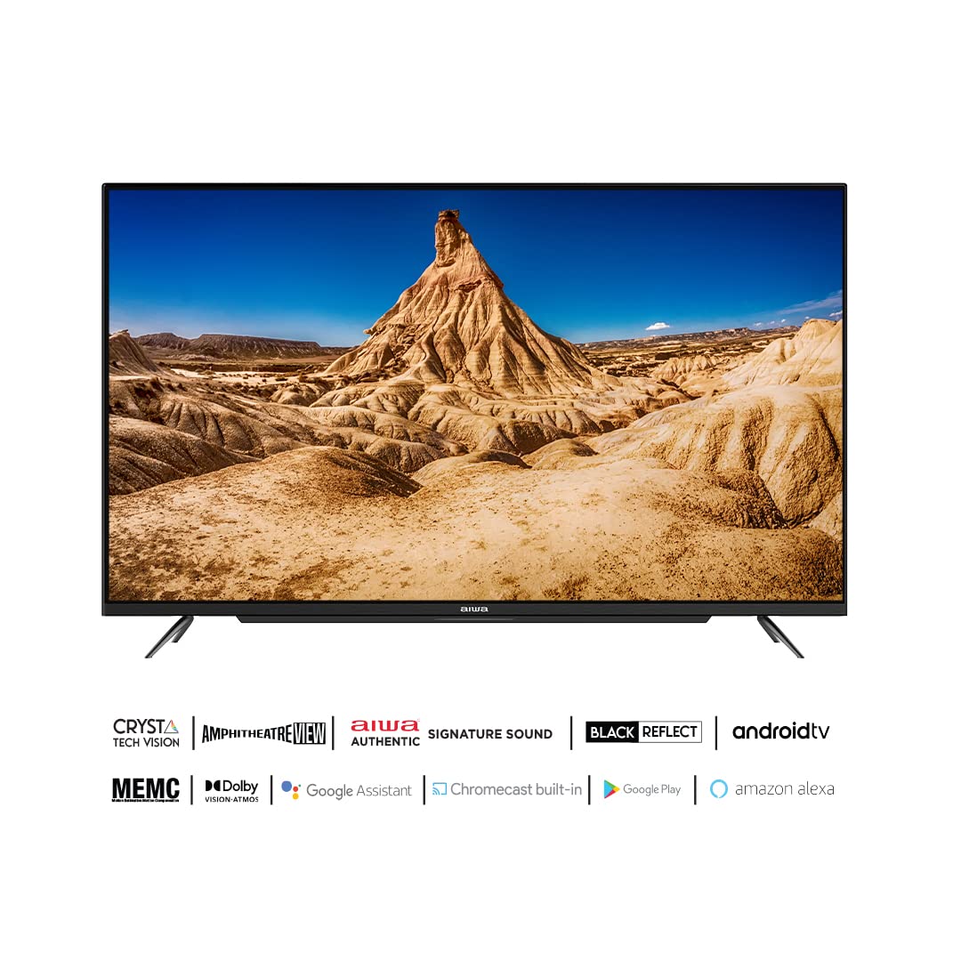 AIWA A43FHDX1 MAGNIFIQ 108 cm (43 inches) FULL HD 1080 Smart Android LED TV | Powered by Android 11 - Mahajan Electronics Online